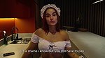 I made my LATINA maid SUCK and FUCK me to pay for her mistakes! – Abella olsen