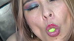Impressive!! I Play and Swallow Huge Round Candies in the Shape of Melons