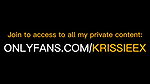 INFLUENCER TEEN KRISSIEX MASTURBATING AFTER EVENT