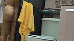 Looking at my Egyptian stepmom while she bathes, real sex