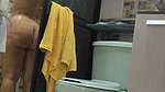Looking at my Egyptian stepmom while she bathes, real sex