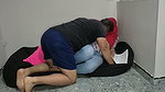 Muslim teen is surprised by her Arab stepbrother and fucks her