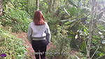 My horny STEPSISTER loves blowing outdoor! she loves my CUM! Abella Olsen