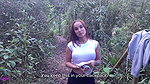 My horny STEPSISTER loves blowing outdoor! she loves my CUM! Abella Olsen