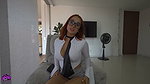 My psychologist is the best doing FOOTJOBS! she let me CUM on her ASS!