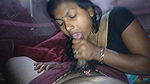 Desi bhabhi Fast blowjob and cum in mouth