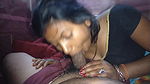 Desi bhabhi Fast blowjob and cum in mouth