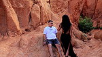 Outdoor Sex! a Cute Colombian in the Middle of the Desert Until I Make Her Come