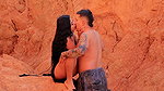 Outdoor Sex! a Cute Colombian in the Middle of the Desert Until I Make Her Come
