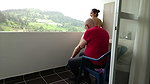 STEAMY OUTDOOR MASSAGE WITH ADAMANDEVE AND LUPO
