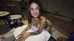 STEPSIS are you really gonna take my virginity and make me CUM twice POV