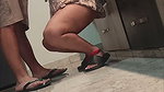 Submissive stepmom gets fucked by her Egyptian stepson in the kitchen of a hotel in Riyadh