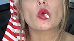 Swallowing Christmas Canes Without Hands
