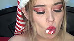 Swallowing Christmas Canes Without Hands