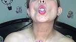 Swallowing Huge Almonds Nonstop!!!