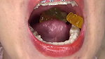 Swallowing Large Gummy Bears, Putting Them in the Vagina