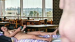 WANK ME BANG ME IN A RESTAURANT WITH ADAMANDEVE AND LUPO