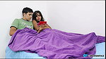 We were watching movies but he got hard and fucked me