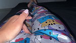 WEARING MY SILK PAJAMAS FOR THE FIRST TIME