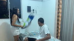 While my girlfriend’s cuckold rests I fulfill the fantasy of having hard sex with her best friend