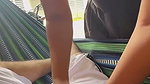 Wife Masturbates Me in Public Because She Likes to Feel the Risk of Being Caught