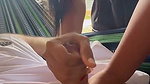 Wife Masturbates Me in Public Because She Likes to Feel the Risk of Being Caught