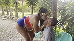 Wonder Woman Cosplay, Pregnant Fucking with Villain Until All the Semen Comes Out of Him