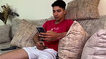 Young man finds dirty pictures on his hot stepsister’s cell phone and convinces her to fuck with him – Thiago Lopez