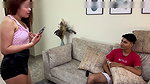 Young man finds dirty pictures on his hot stepsister’s cell phone and convinces her to fuck with him – Thiago Lopez