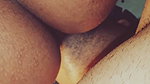 Aman put a cock in Tejaswini’s mouth and she sucked it