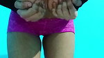 Beautiful girl masterbating very hard