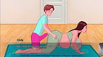 HOT MILF WAS SURPRISED! WHILE DOING YOGA MY DICK GOT HARD AND I FUCKED HER!