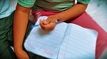 village girl gose to tution but is punished by the teacher for not completing her homework, and Fuck her tight pussy by teacher,