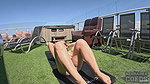 Babyhunterz – Babyhunters Doing Yoga Nude Outdoors On The Rooftop Terrace