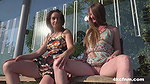 Lenna Ross & Kiwii Sweet – Public cumming