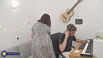 Valeria Luna – Spanish MILF Valeria Luna seduces toyboy Charly Dinamita in his gaming room