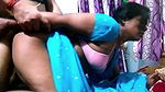 Hot wife Rakhi in blue saree fucking with her boyfriend to penetrate hard inside pussy on Xhamster 2023