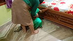 House owner Hardcore fucking with Maid in Blue Saree