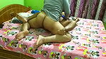 Indian Bhabhi Desi Sex in Blue Saree- Hard Indian Sex Video