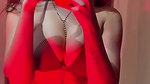 Hot Curvy Babe In Brown Bikni Top & Sexy Chain Belt Takes Mirror Selfie