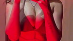 Hot Curvy Babe In Brown Bikni Top & Sexy Chain Belt Takes Mirror Selfie