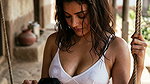 KAJAL AGARWAL DELICIOUS NAVEL TEMPTING IN LINGERIE AI EDIT VIDEO 2