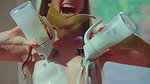 Lea Rose Sebastianis nude scene, pouring milk on tits – Please Love Me 2024 2