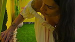 TOO EXOTIC BABE HANGING CUM DESERVING BOOBS EXPOSE DURING GARDENING 2 1