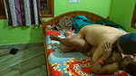 Indian House Maid fucking with Landlord and enjoyed full night