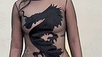 URFI JAVED HOTIEE SEXY IN SEE THRU DRESS SEDUCTIVE 2