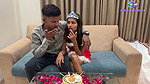 Young hot girl fucked hard on her birthday by her boyfriend