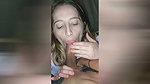 18-YEAR-OLD GIRL SECRETLY SUCKS HER STEPBROTHER