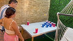 A hot step-sibling game ends with a cumshot in her ass