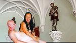 A QUEEN AND A BUTLER IN A CASTLE WITH ADAMANDEVE AND LUPO